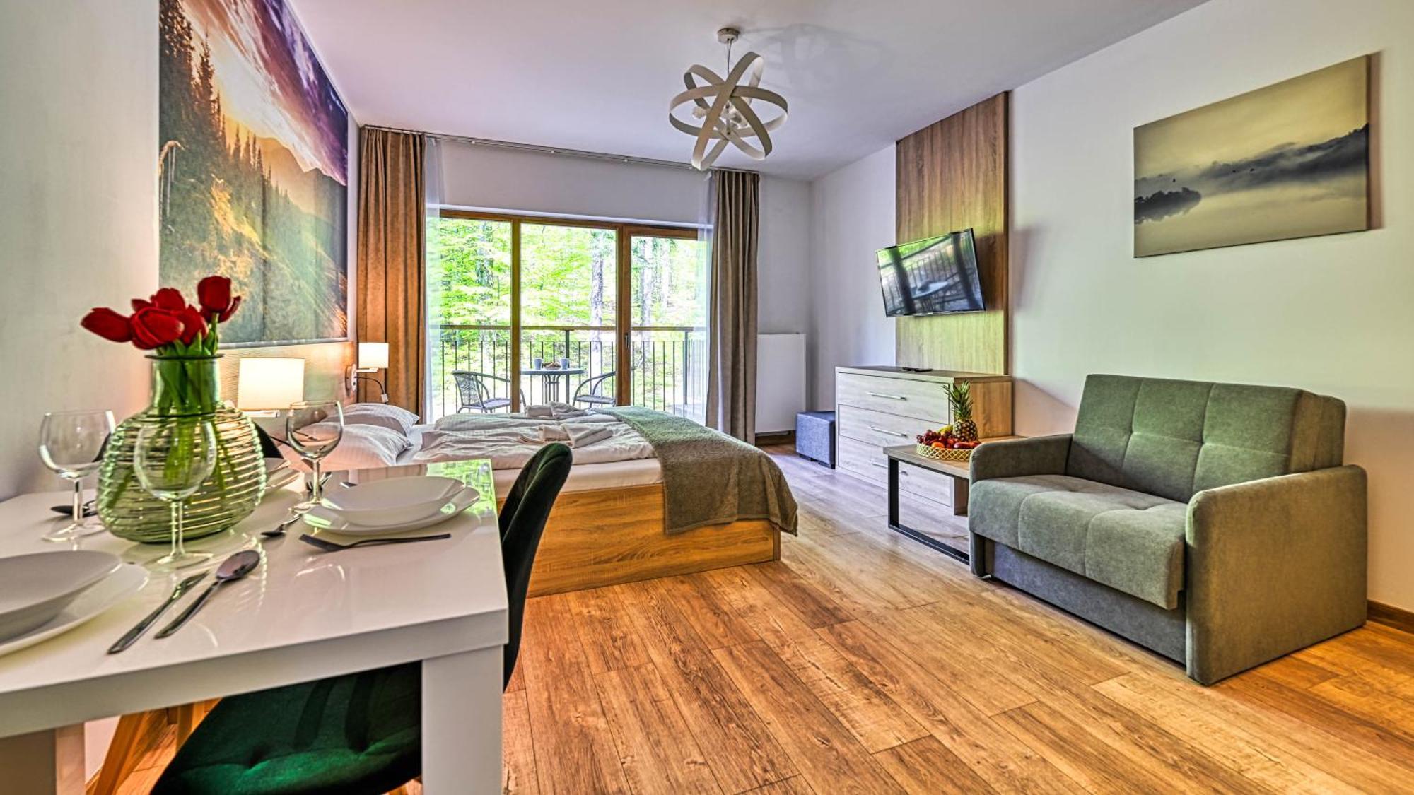 Apartamenty Sun & Snow Resort Karkonosze 斯克拉斯卡波伦巴 外观 照片